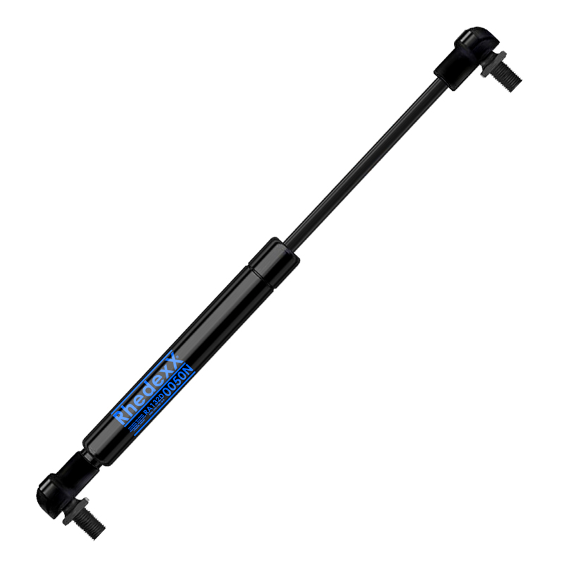 Stabilus Ersatz 4846DI 0050N RhedexX Gasdruckfeder 50N – Ersatz Für Stabilus 4846DI, Länge 155 Mm, Hub 40 Mm, M6 Winkelgelenk, Schwarz, Wartungsfrei
